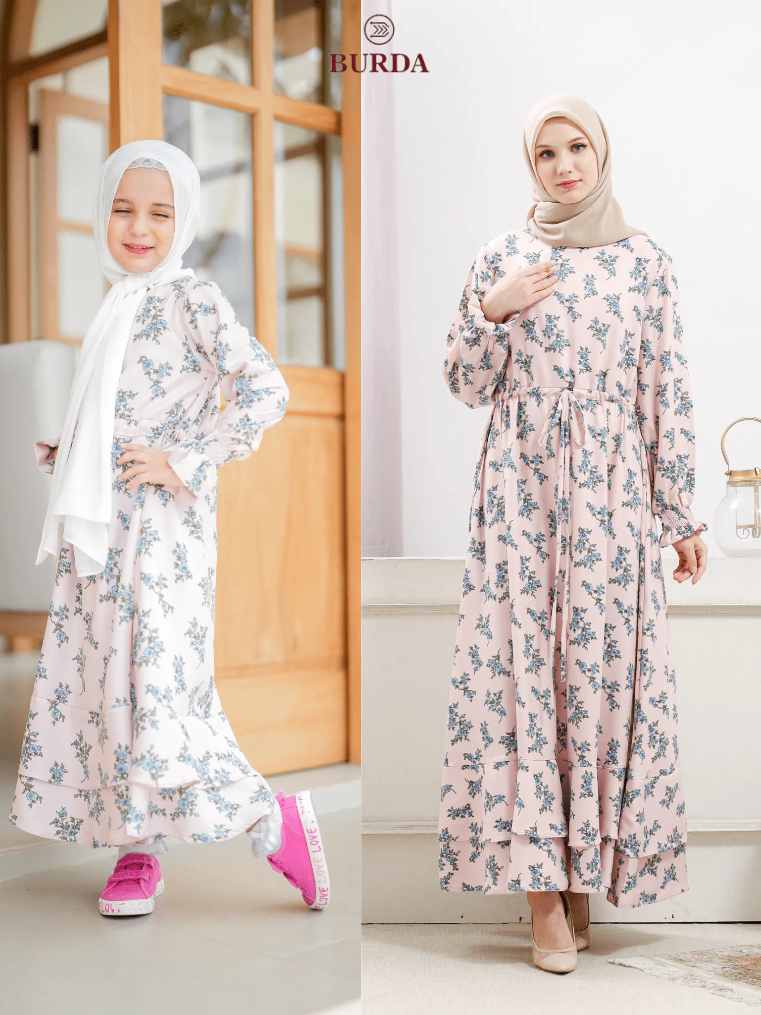 Kid's Pearl Floral Dress