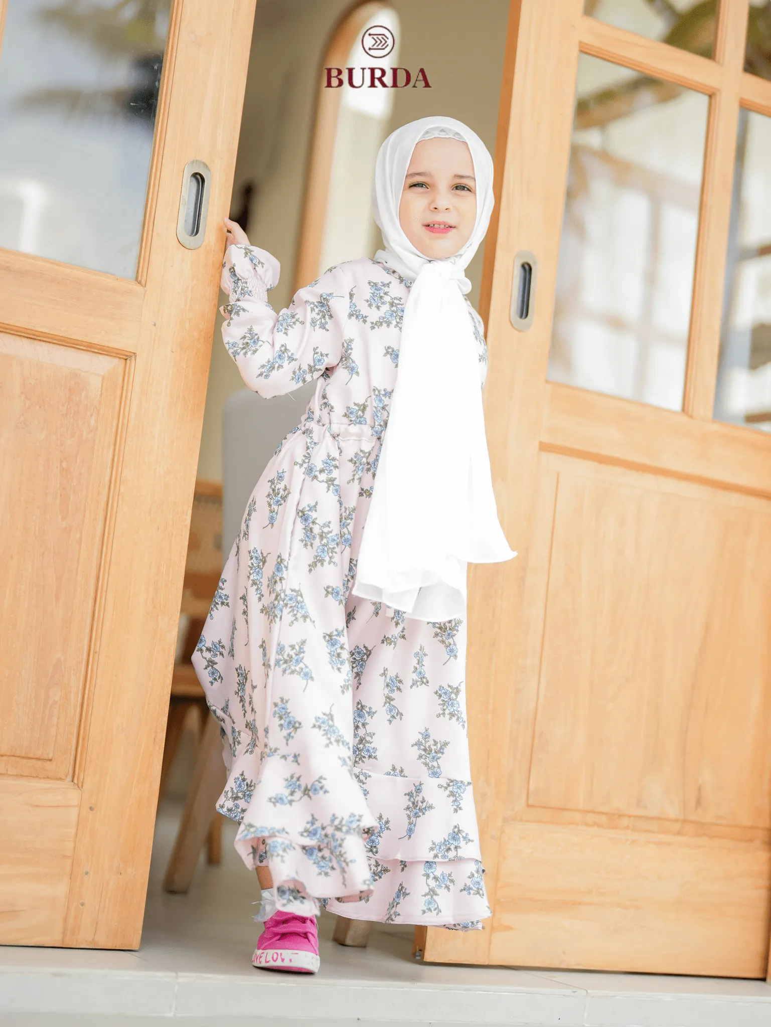 Kid's Pearl Floral Dress
