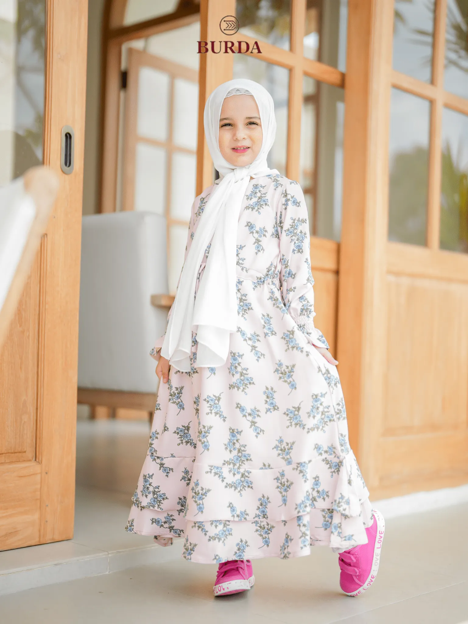 Kid's Pearl Floral Dress