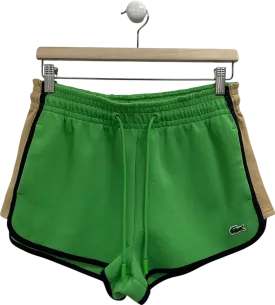 Lacoste Green Tracksuit Shorts UK 8