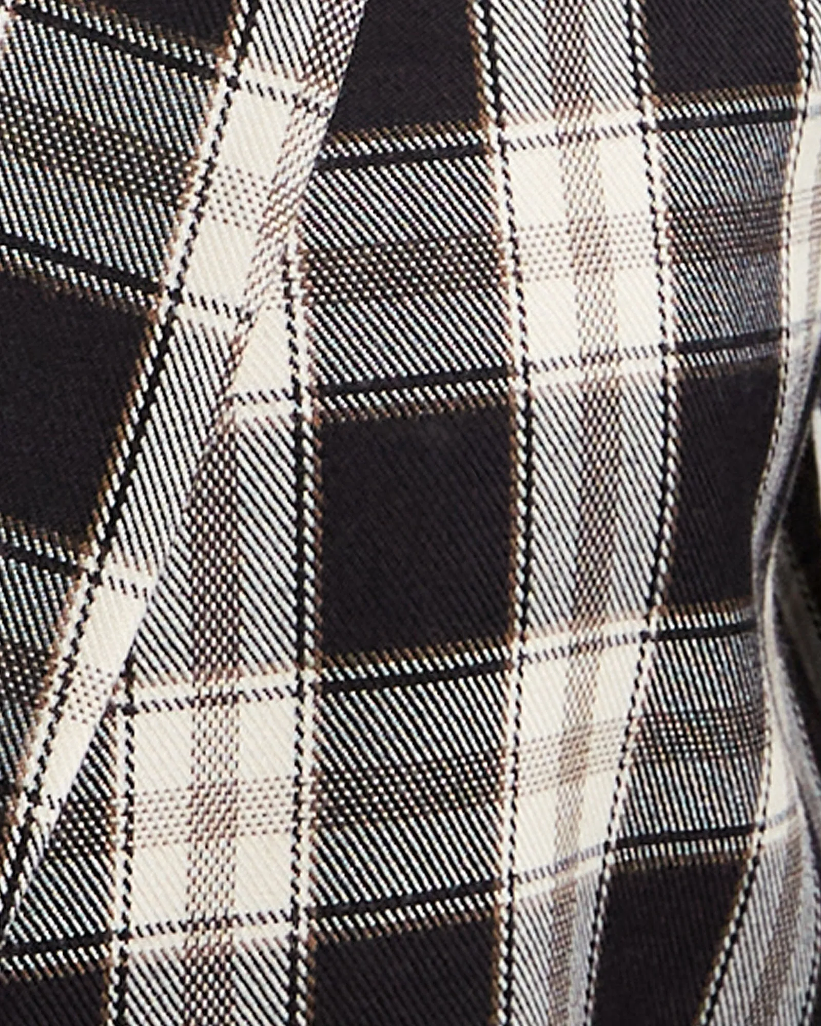 Love & Mercy Checked Blazer - Black Check