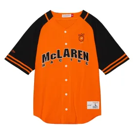 McLaren Racing F1 Mitchell & Ness Special Edition Monaco GP Triple Crown Baseball Jersey