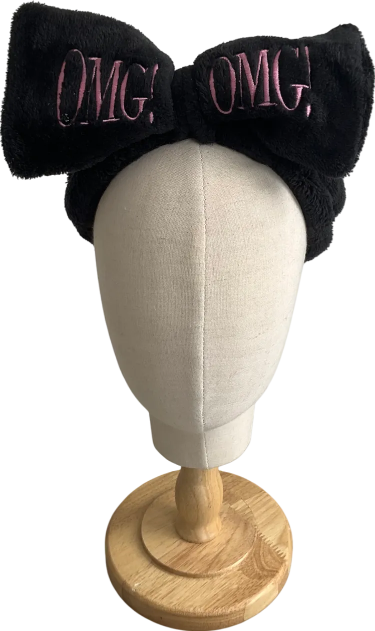 OMG Black Bath And Makeup Headband One Size