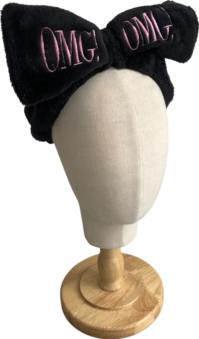 OMG Black Bath And Makeup Headband One Size