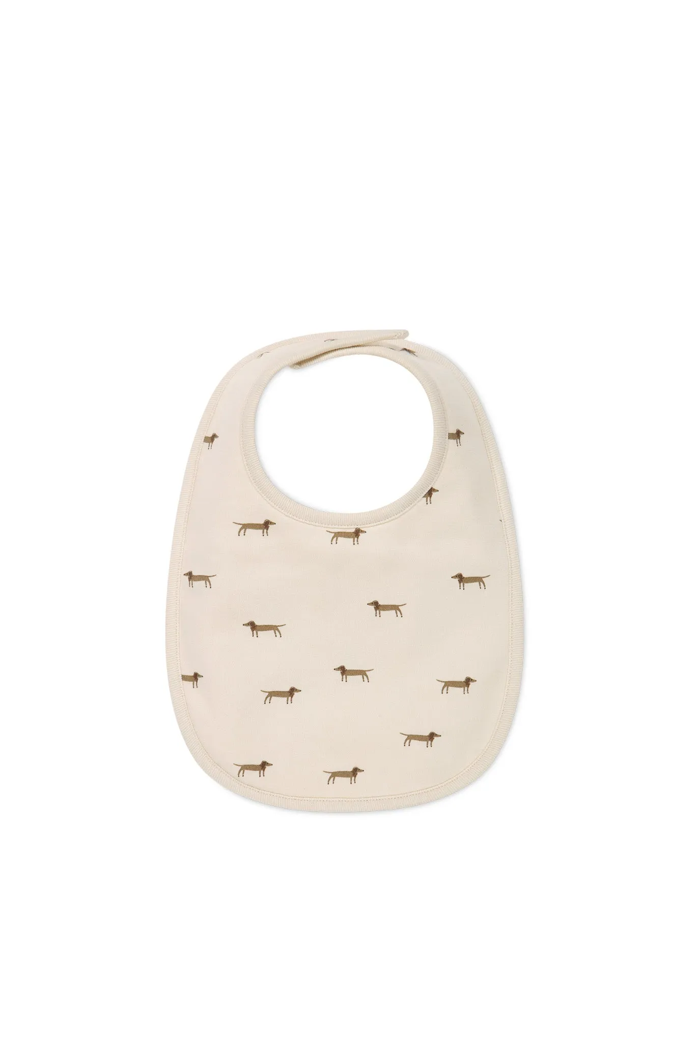 Organic Cotton Bib - Cosy Basil Cloud