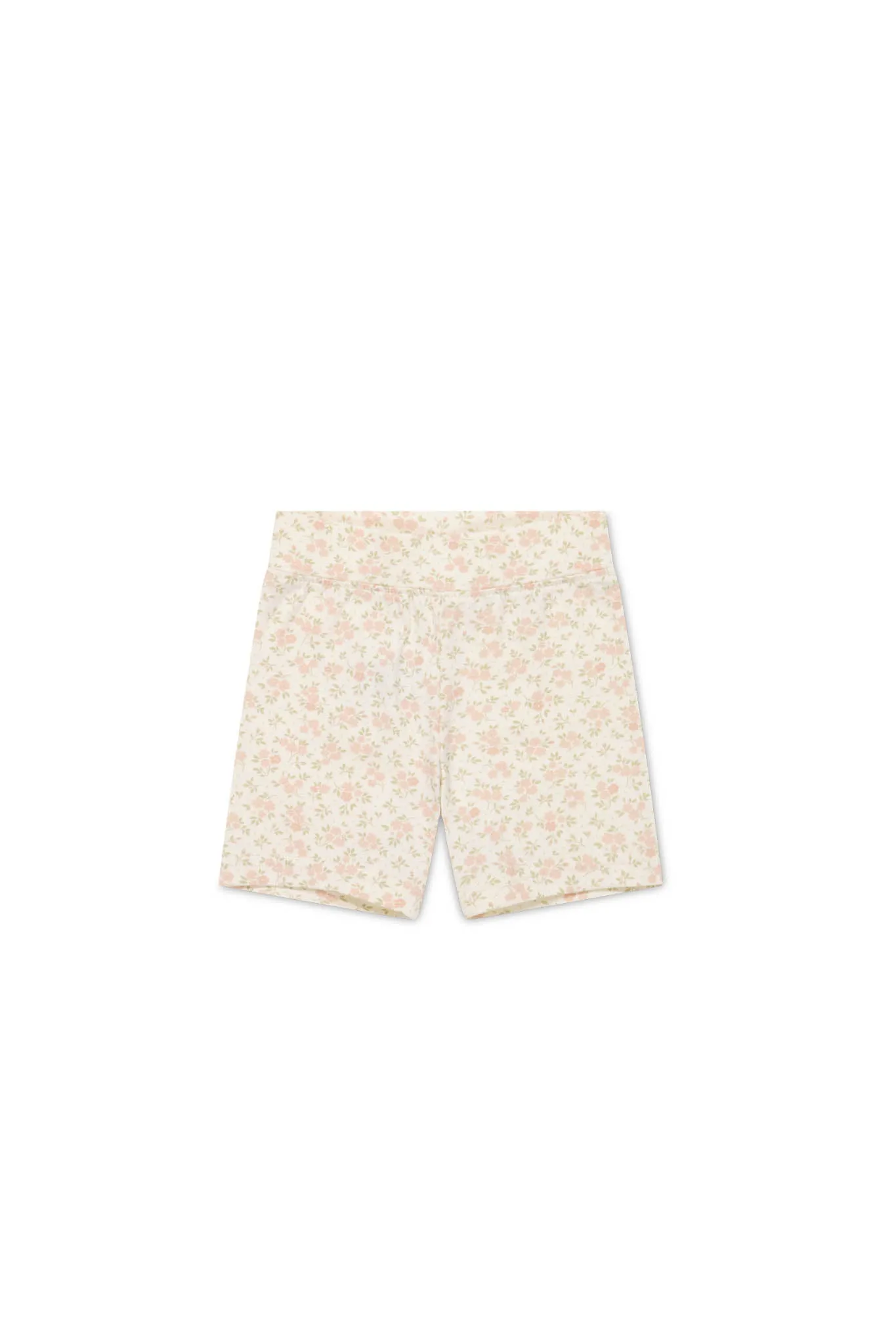 Organic Cotton Everyday Bike Short - Rosalie Floral Mauve