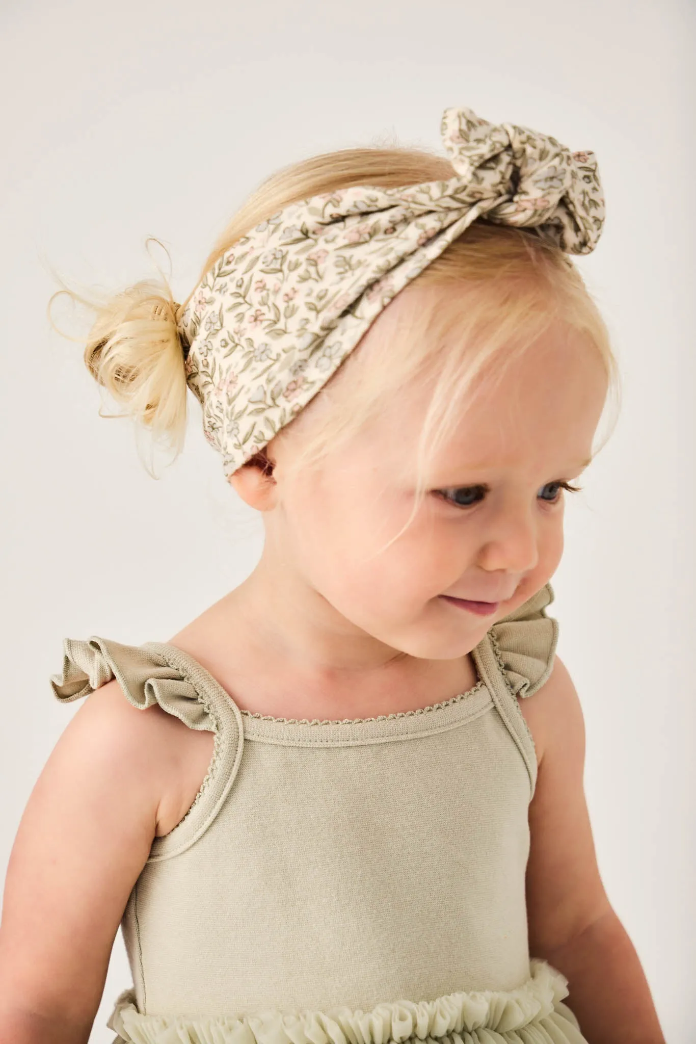 Organic Cotton Headband - Ariella Eggnog