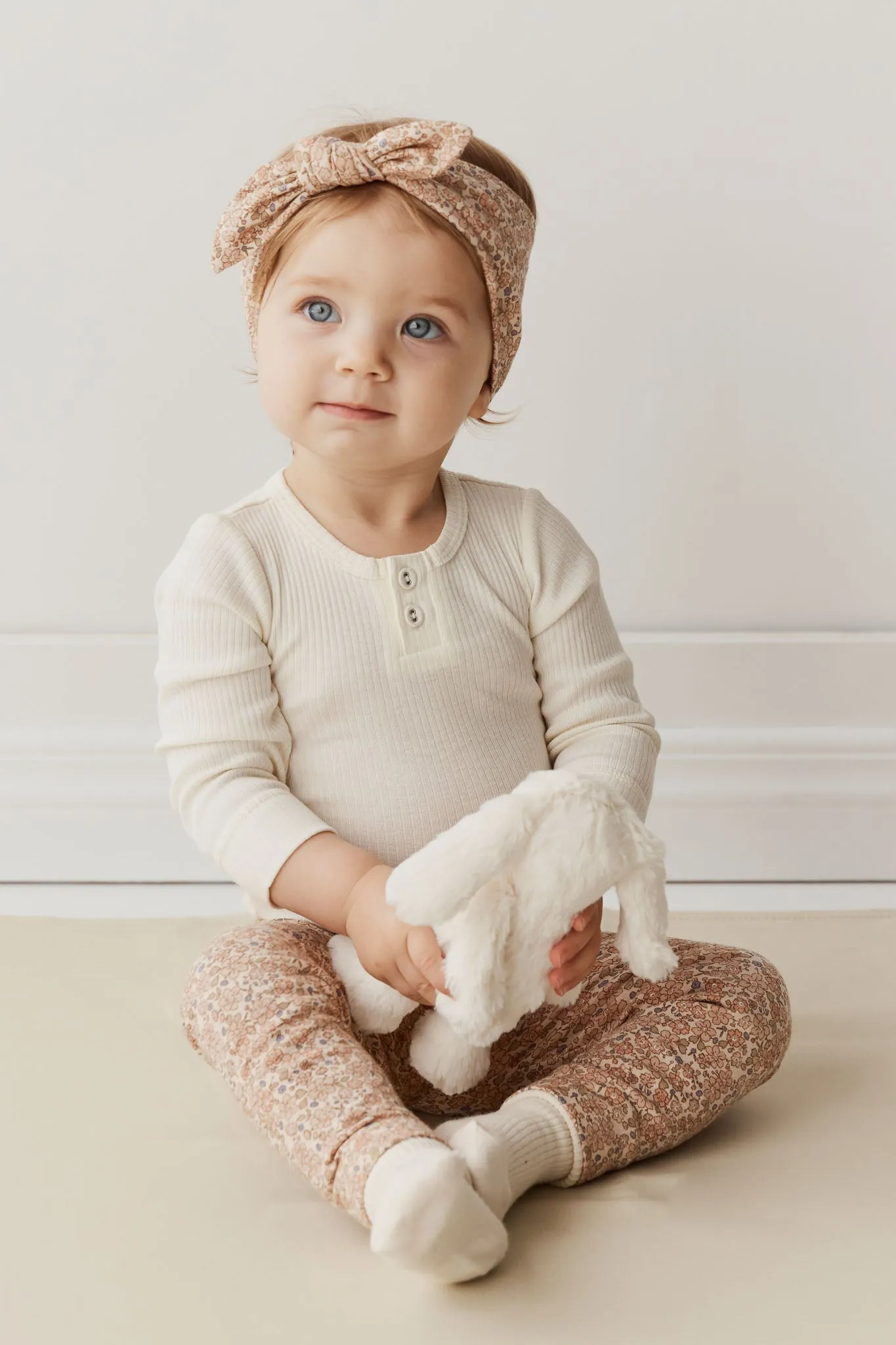 Organic Cotton Headband - Chloe Pink Tint