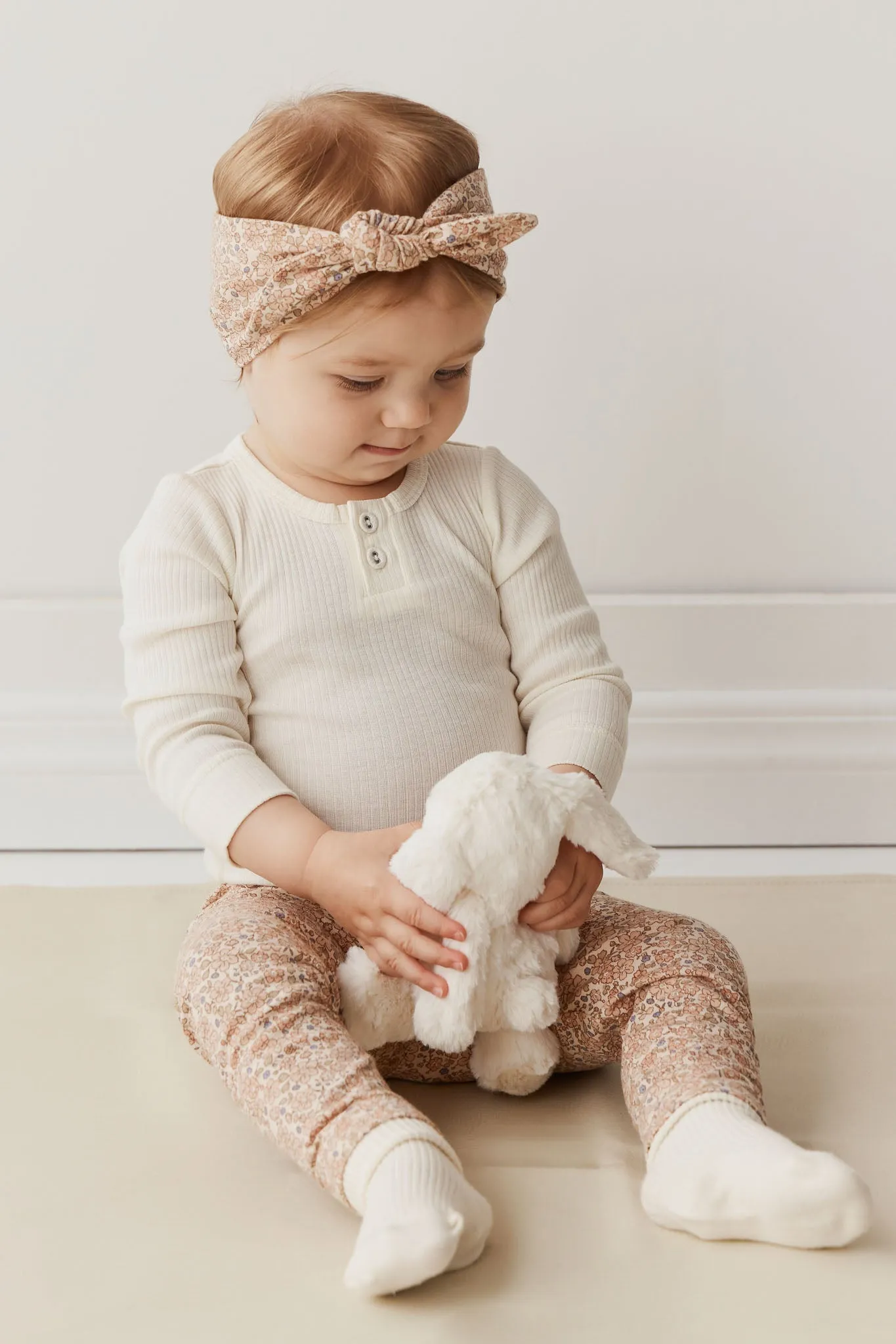 Organic Cotton Headband - Chloe Pink Tint