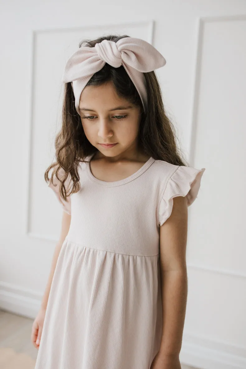 Organic Cotton Lilian Headband - Sweet Pink