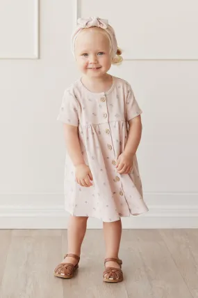 Organic Cotton Lola Dress - Meredith Violet