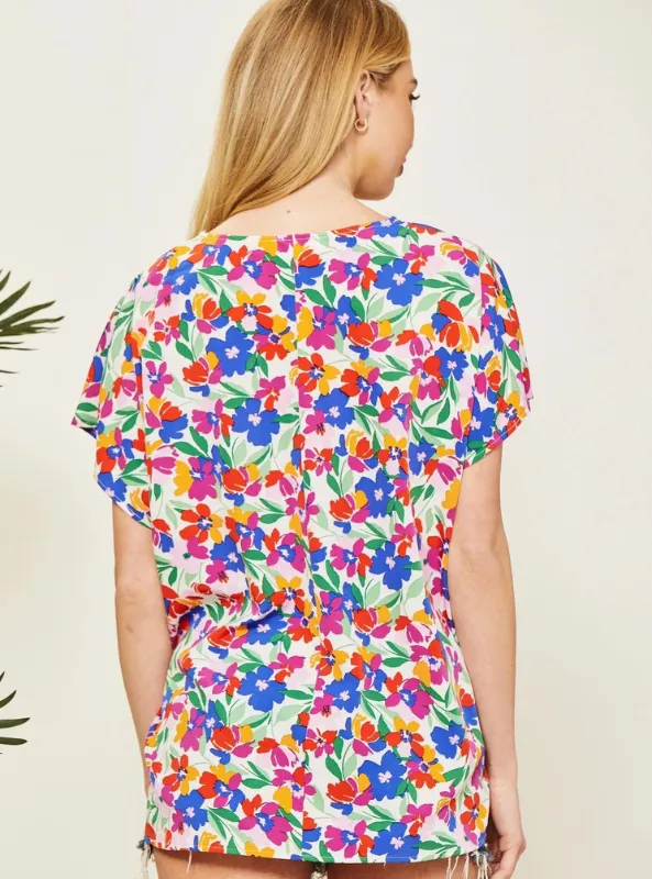 Oversized Floral Top