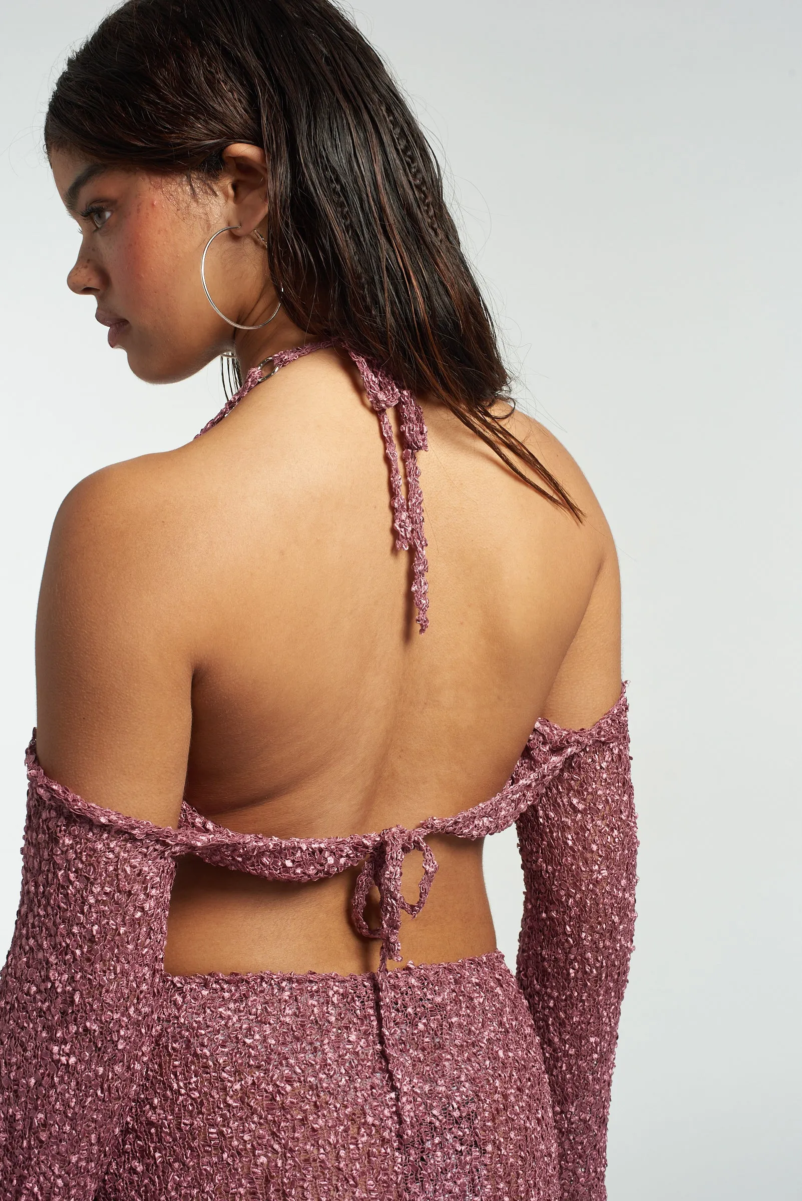 Sleek and Sexy Poison Cut-Out Mini Dress
