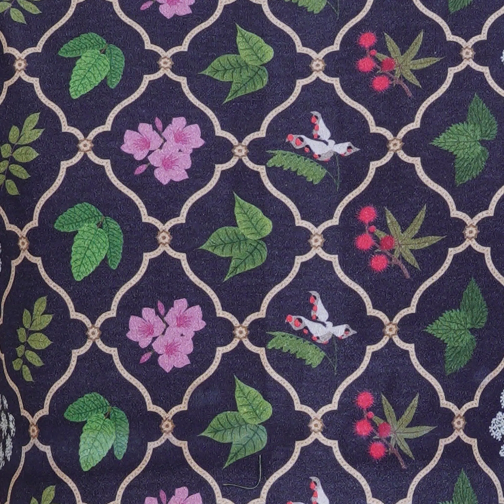 Poisonous Plants Sleeveless Twirl Dress