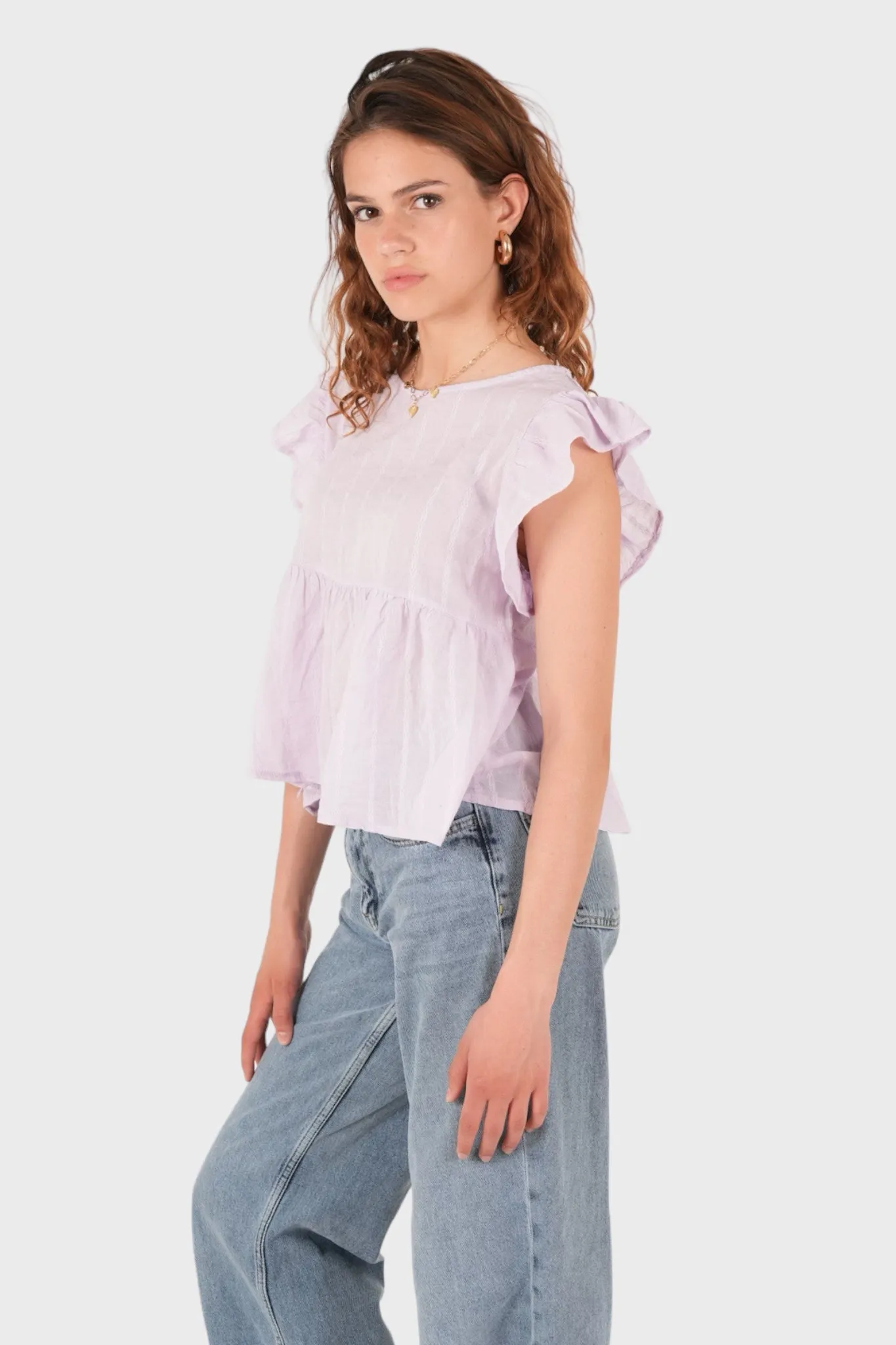 "Olivia" top lila