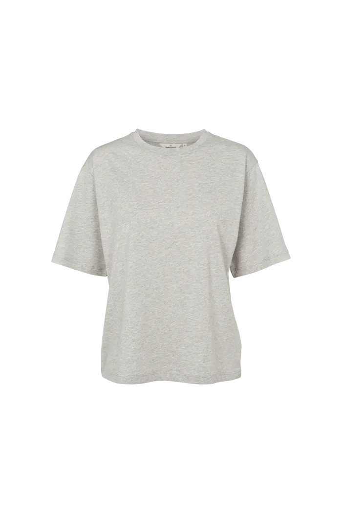 Raja Tee - Light Grey Mel.