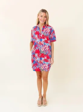 Rhodes Dress - Sparkler Zebra Soiree