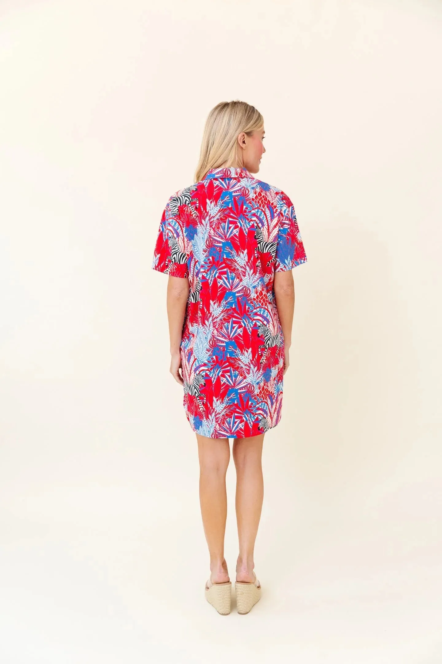 Rhodes Dress - Sparkler Zebra Soiree