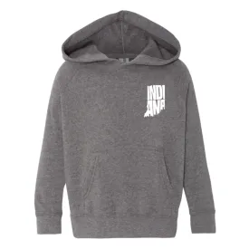 Roman & Leo - Indiana Chest Pocket Hoodie in Heather Grey