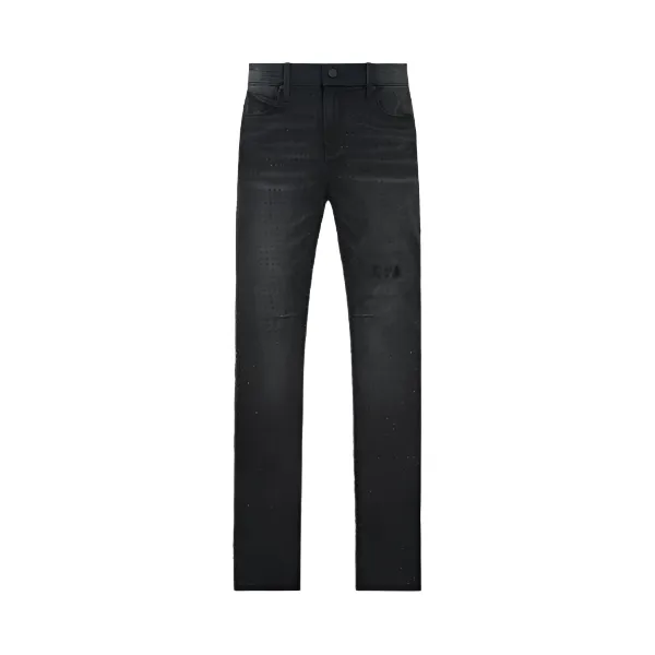 RtA Bryant Crystal Denim - Black