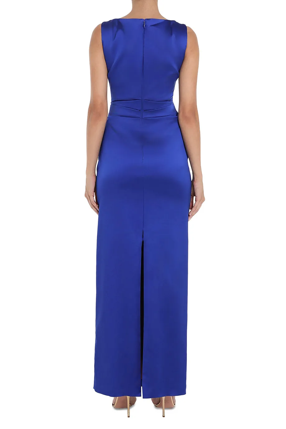Satin Evening Dress