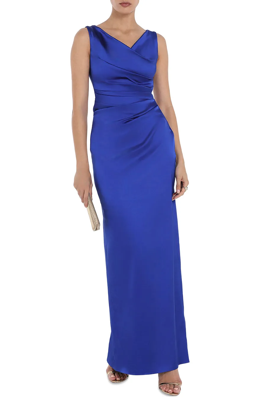 Satin Evening Dress