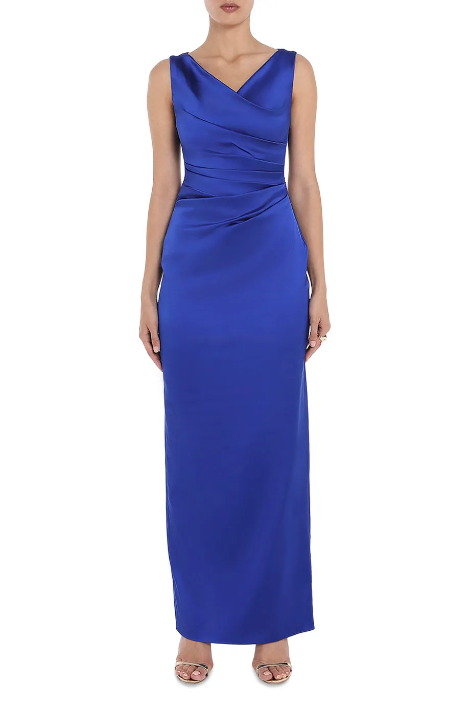 Satin Evening Dress