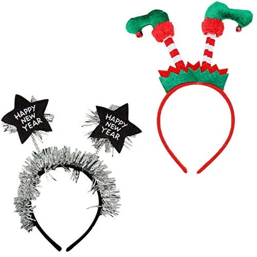 Seasonal Headbands, NYE and Christmas