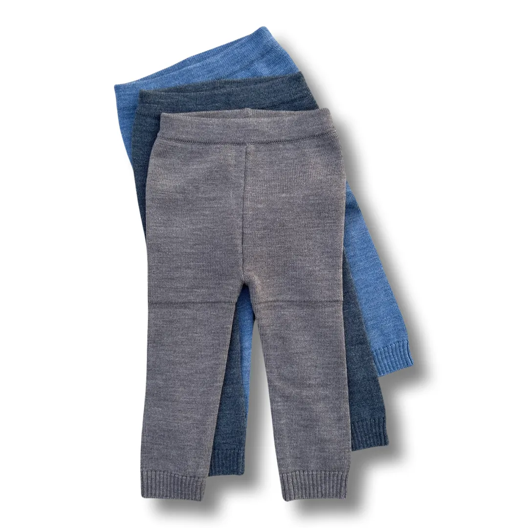 Sloomb Playwoolies - Soft and Durable Wool Play Pants for Toddlers