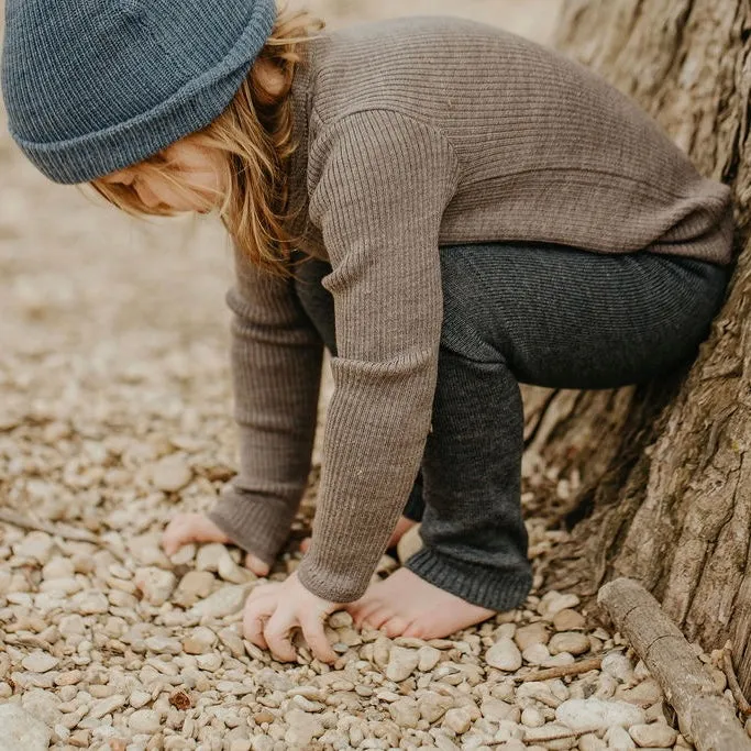 Sloomb Playwoolies - Soft and Durable Wool Play Pants for Toddlers