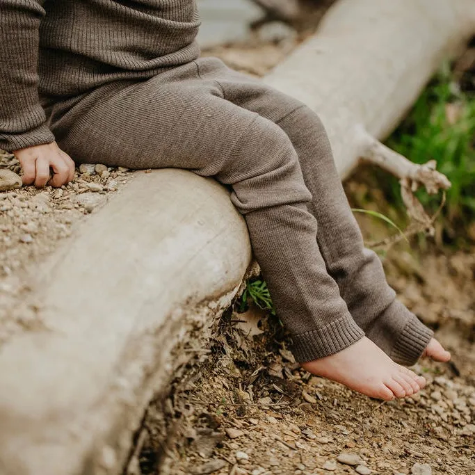 Sloomb Playwoolies - Soft and Durable Wool Play Pants for Toddlers