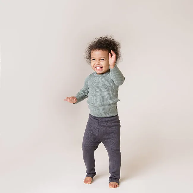 Sloomb Playwoolies - Soft and Durable Wool Play Pants for Toddlers