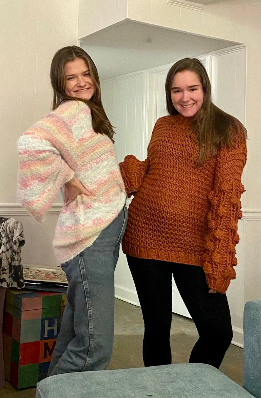 Soft and Sweet Pastel Oversized Sweater