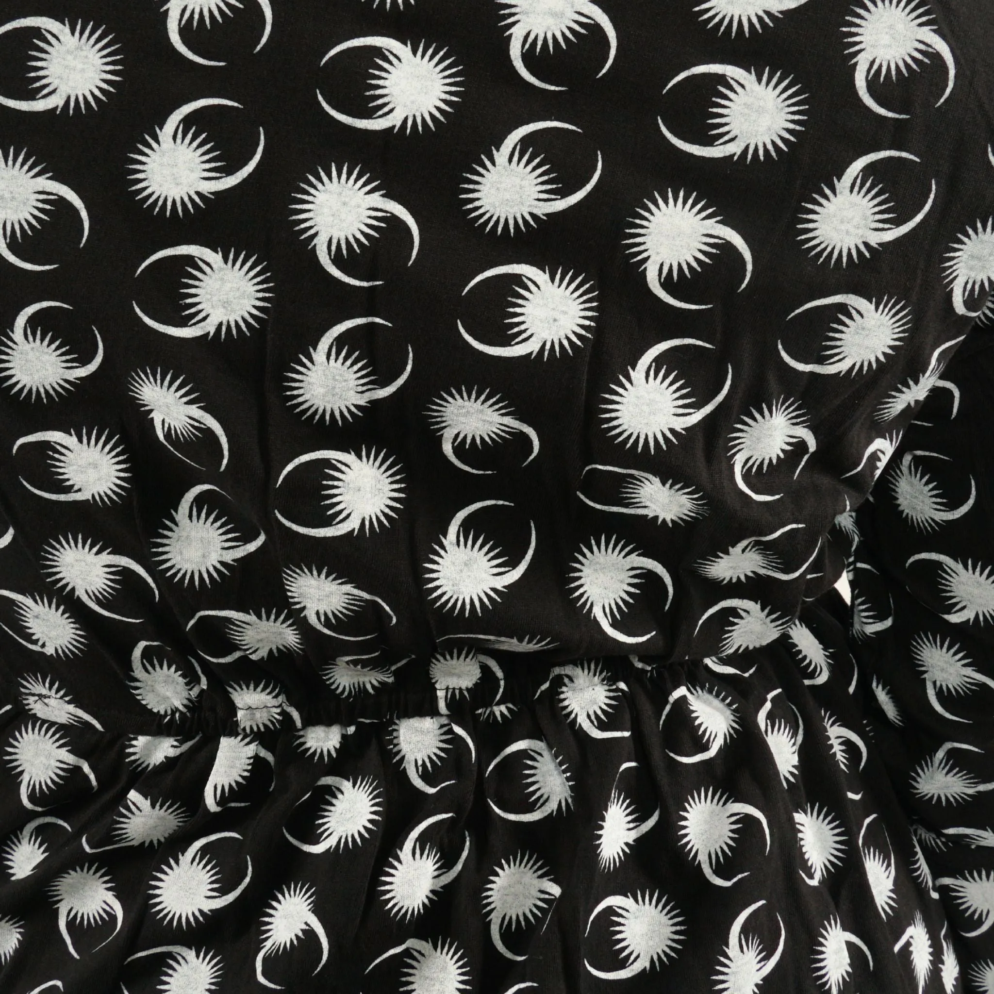 Solar Eclipse Button-Up Tiered Dress [FINAL SALE]