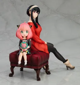 Spy x Family Anya and Yor PVC Figure – 15 cm Sofa Sitting Pose, Adorable Mother-Daughter Moment