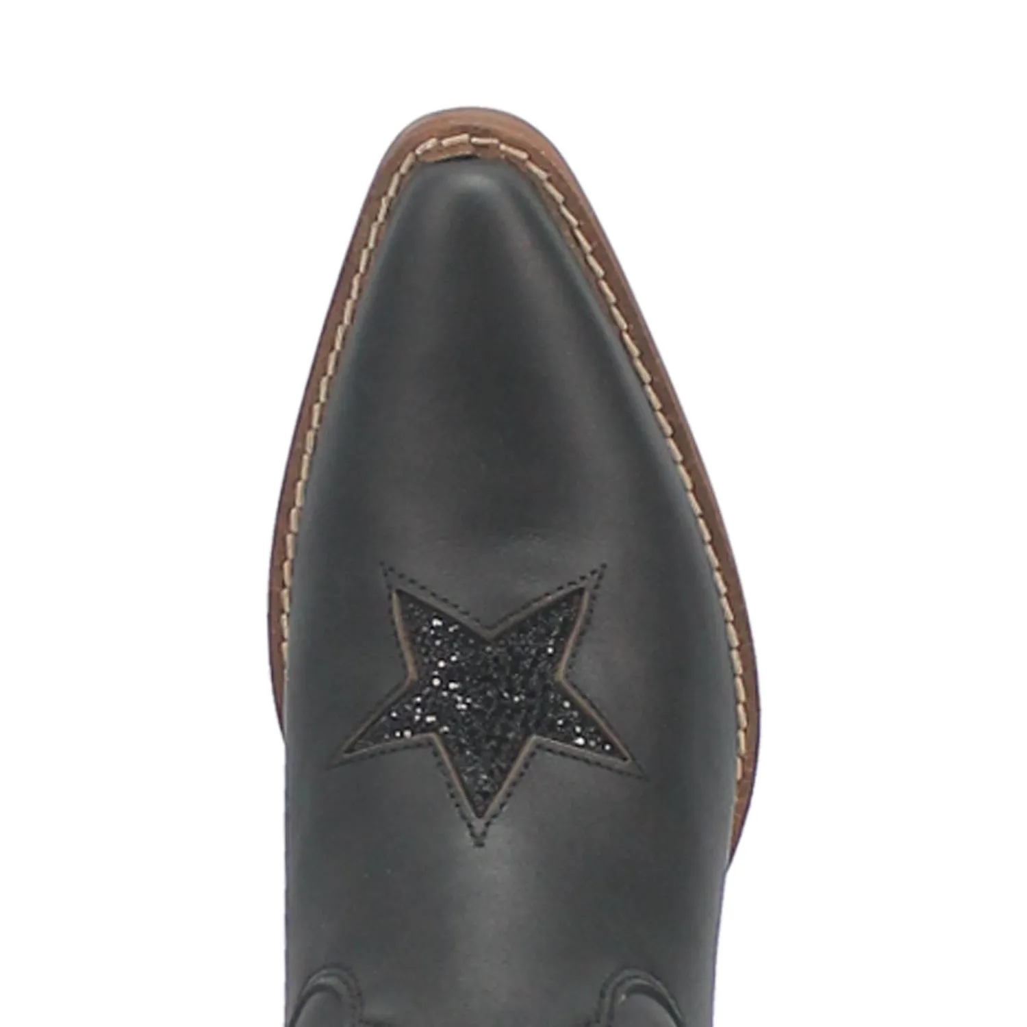STAR STRUCK LEATHER BOOTIE