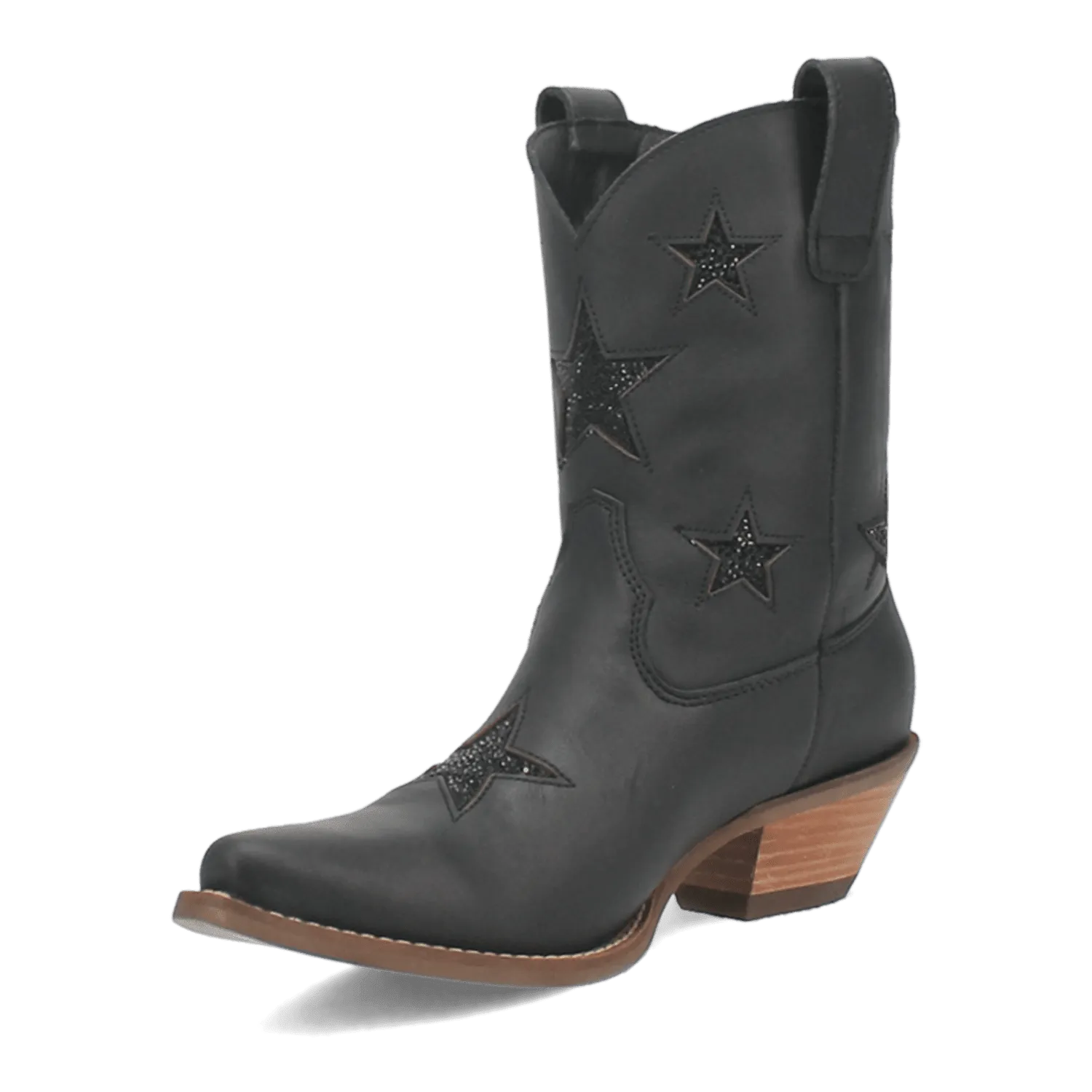 STAR STRUCK LEATHER BOOTIE