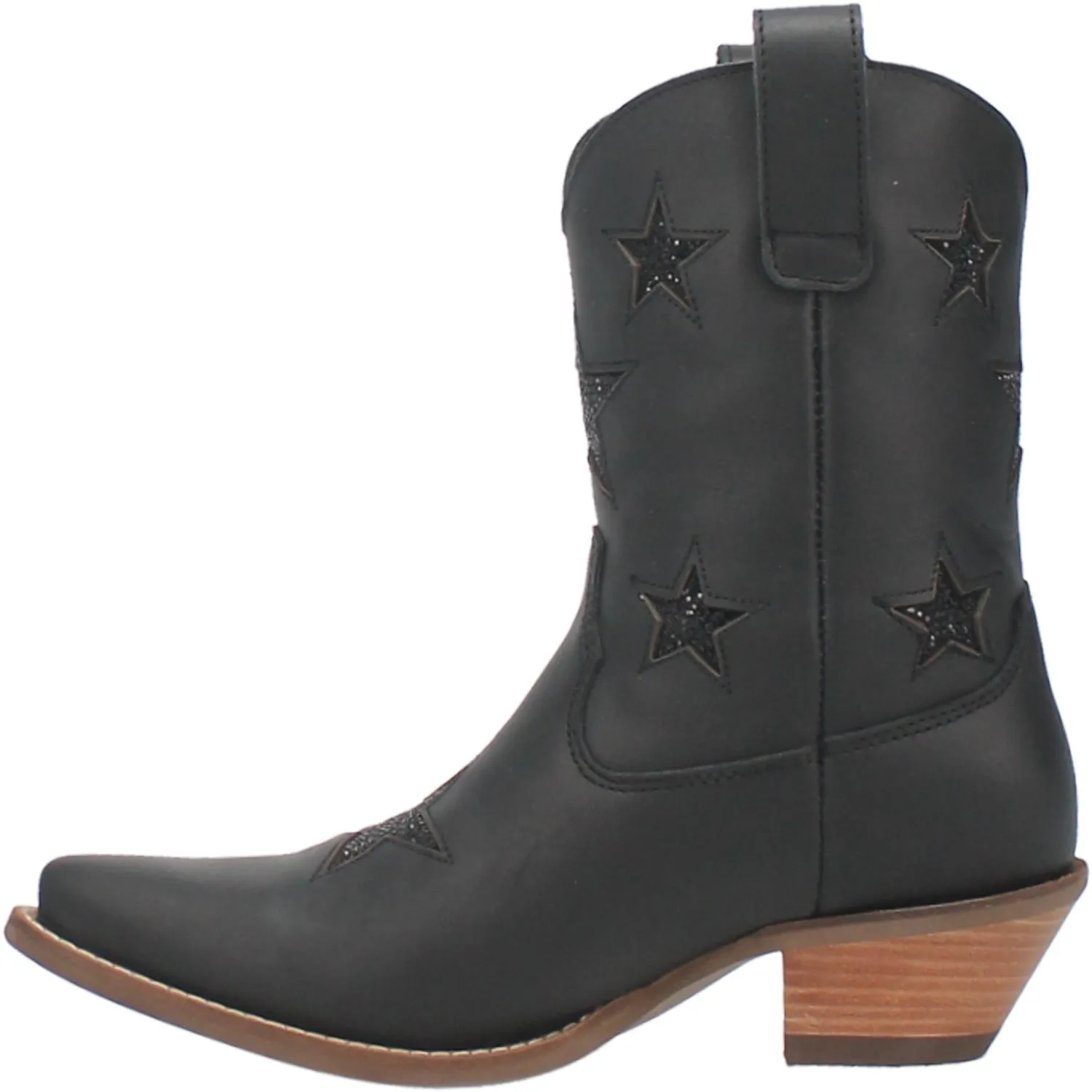 STAR STRUCK LEATHER BOOTIE