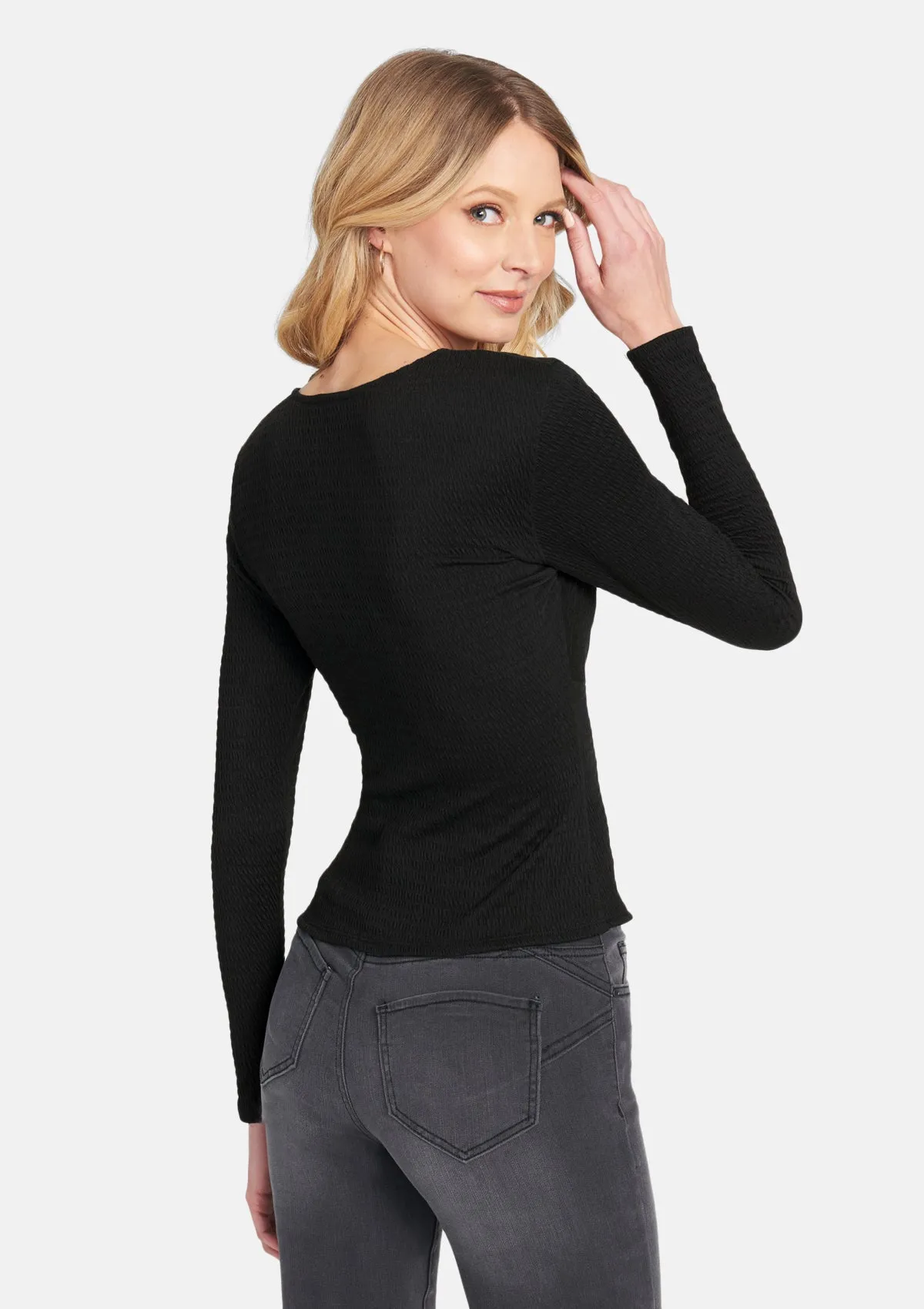 Tall Vivian Ribbed Top