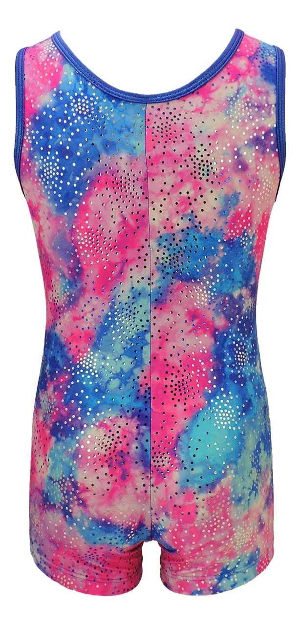 Tank Style Girls Gymnastics Biketard Unitard