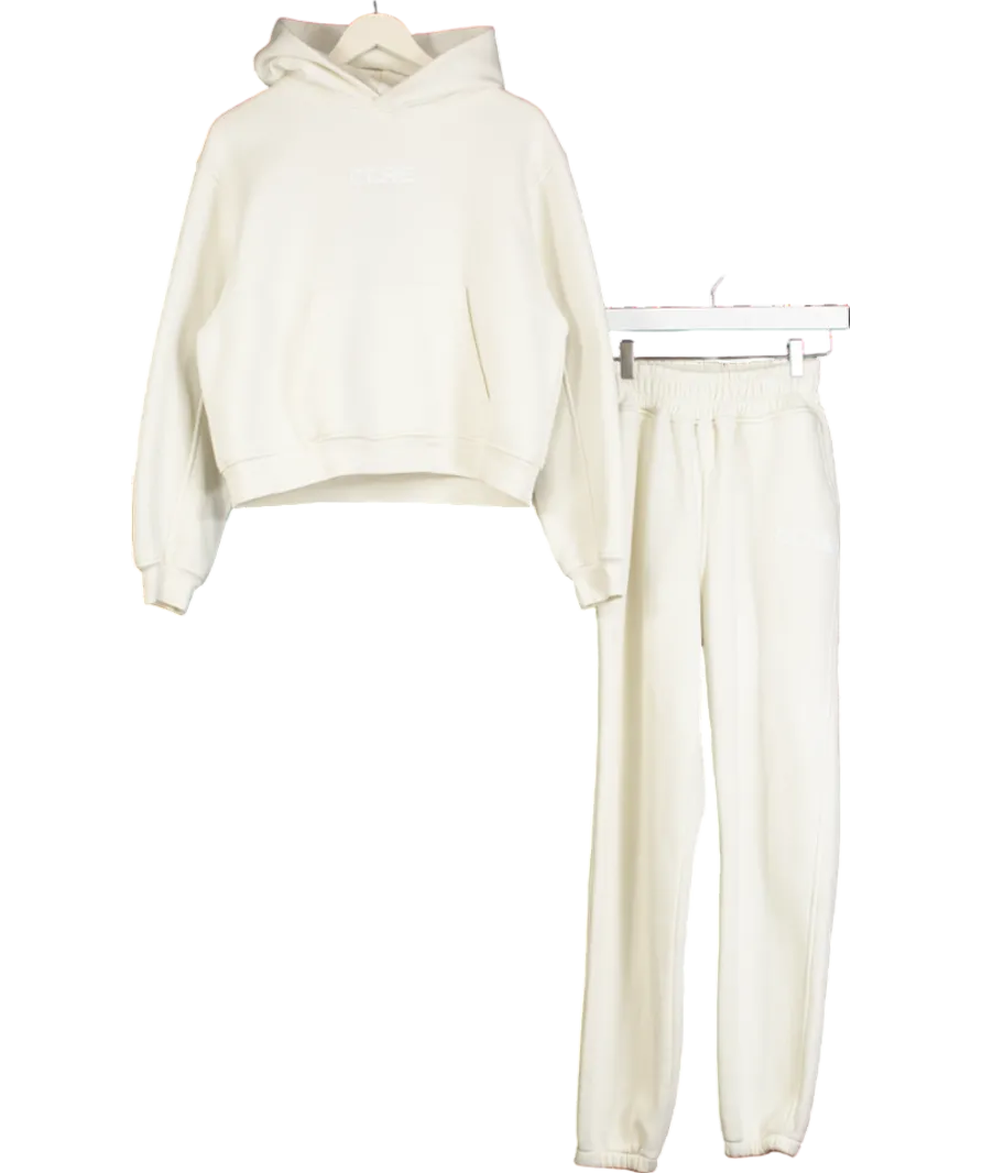 The Couture Club 2-piece Cream Logo Tracksuit UK 6