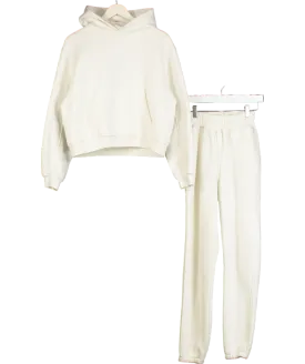 The Couture Club 2-piece Cream Logo Tracksuit UK 6