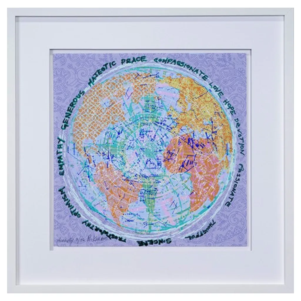 Walter Knabe Artwork Humanity Limited Edition Screenprint