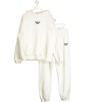 White Fox Cream 2-piece Dream Club Tracksuit UK L/XL