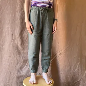 Wilder Linen Pants - Pine (7-8y) *Last Pair!