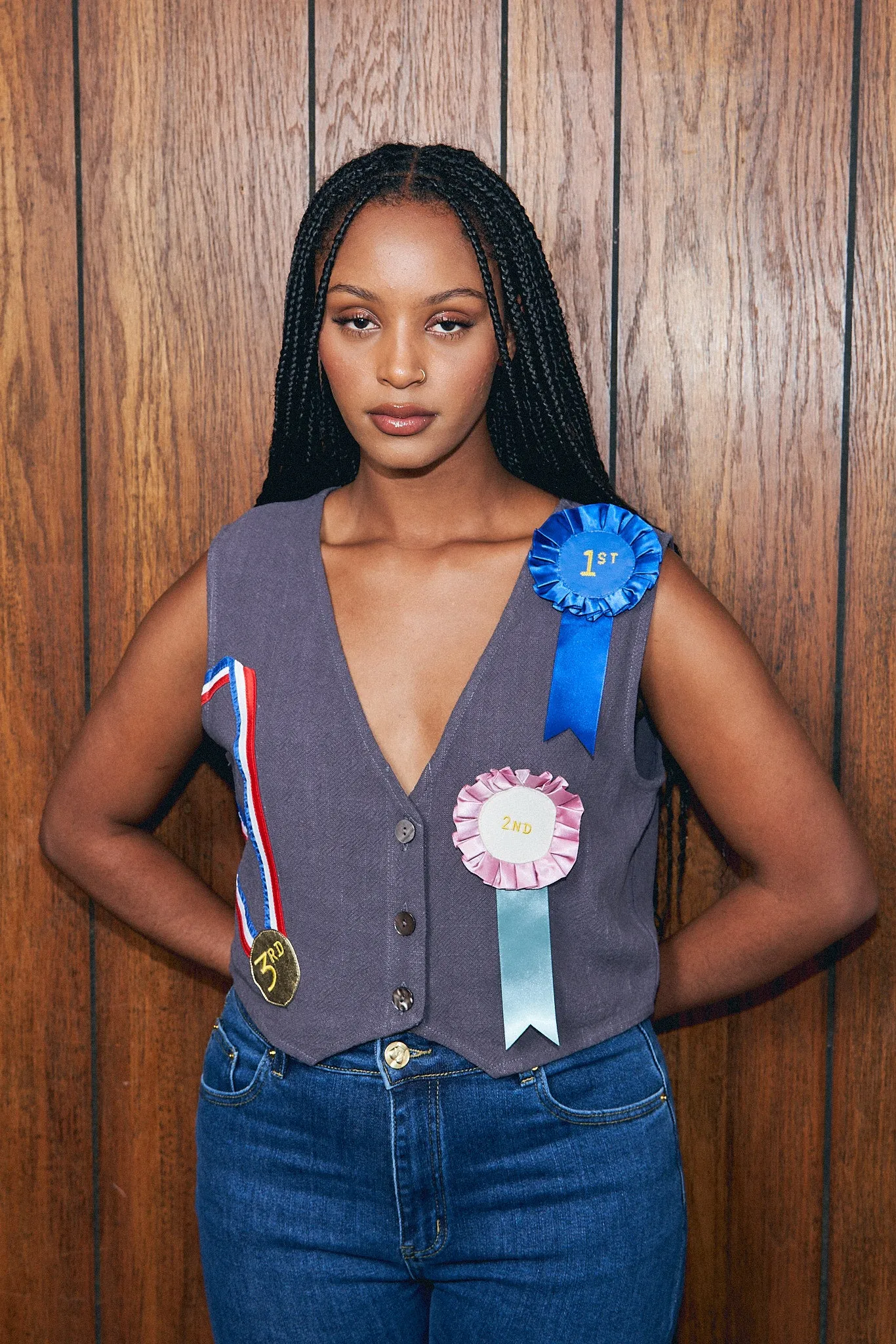Winners Only Linen Vest