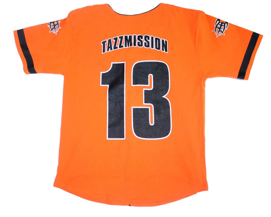 WWF TAZZ / THUGZ VINTAGE BASEBALL JERSEY XL