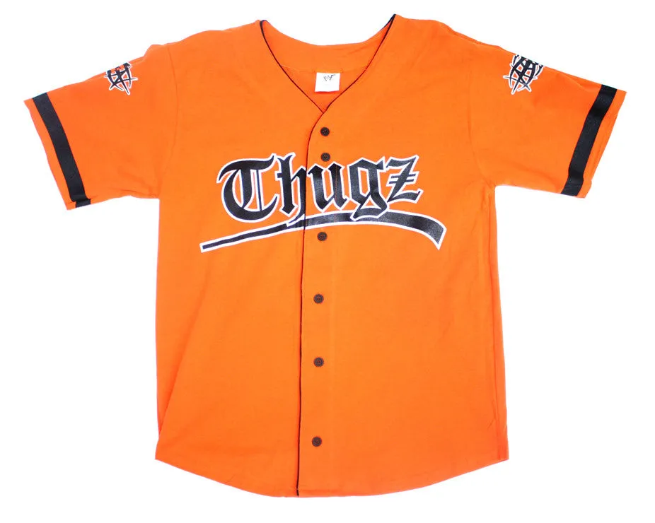 WWF TAZZ / THUGZ VINTAGE BASEBALL JERSEY XXL