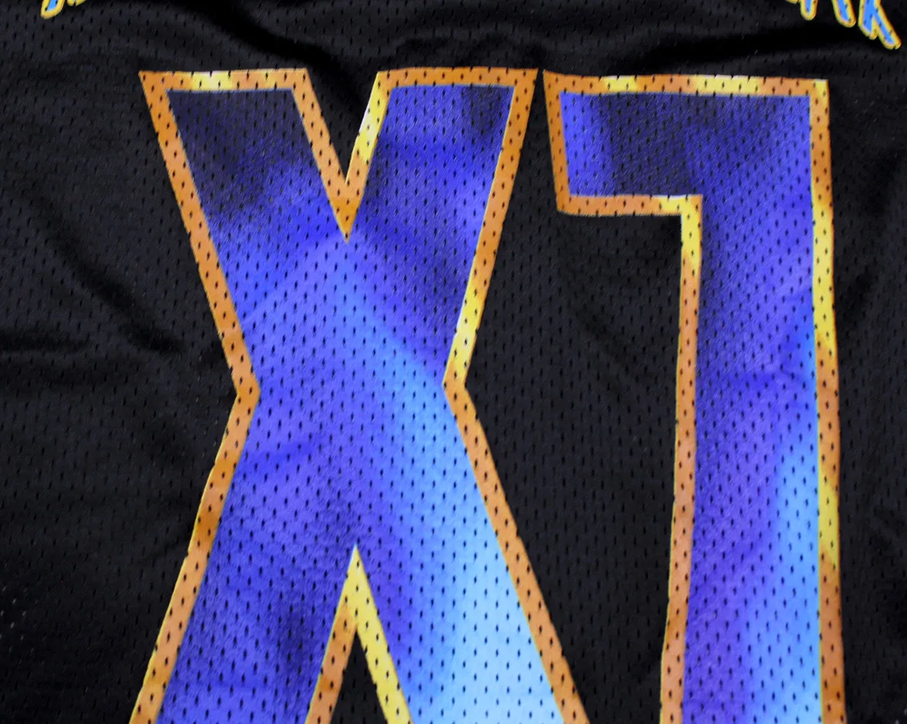 WWF WRESTLEMANIA X7 BASEBALL JERSEY XL