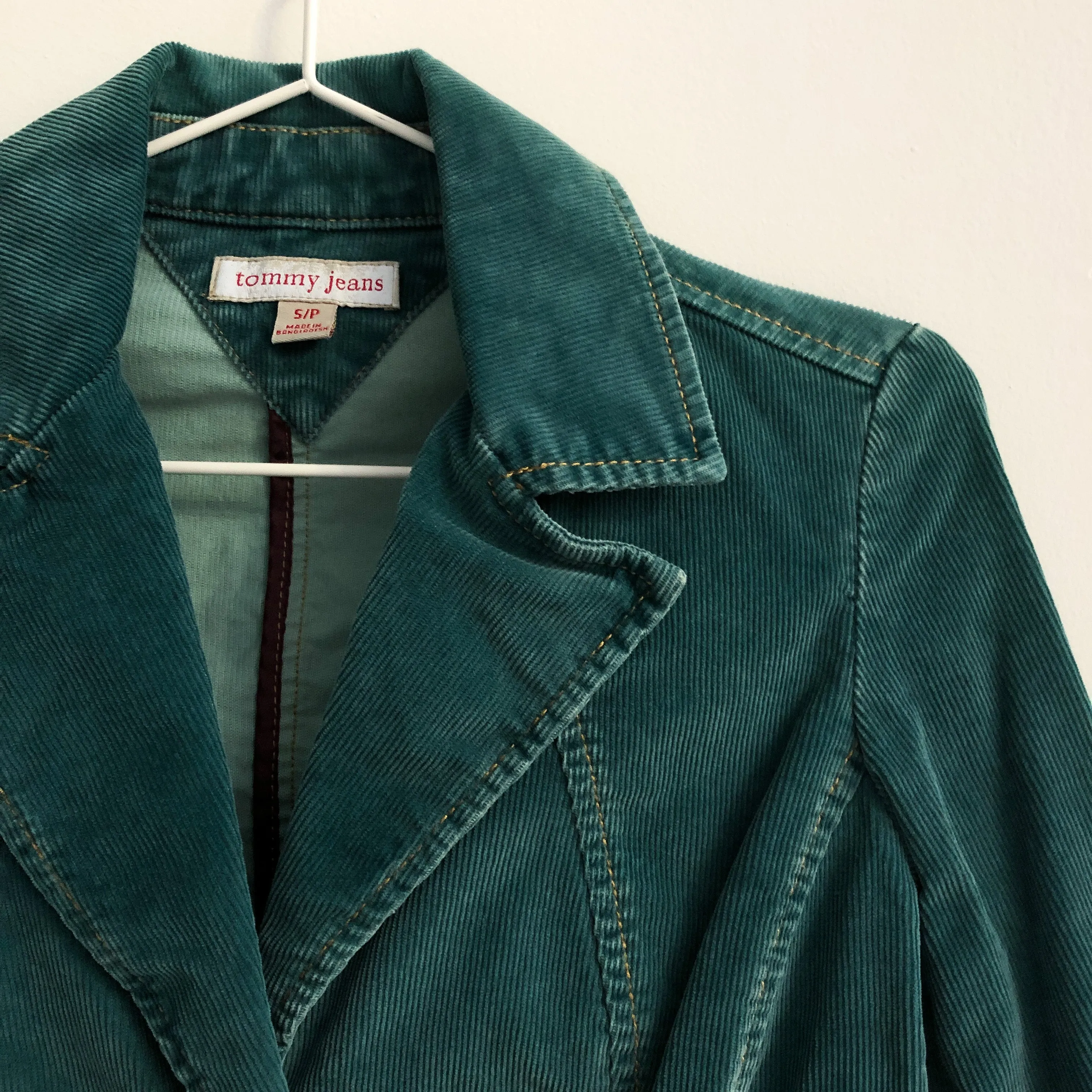 Y2K Tommy Jeans Corduroy Jacket